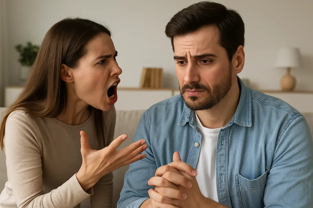 Why is my wife yelling at me