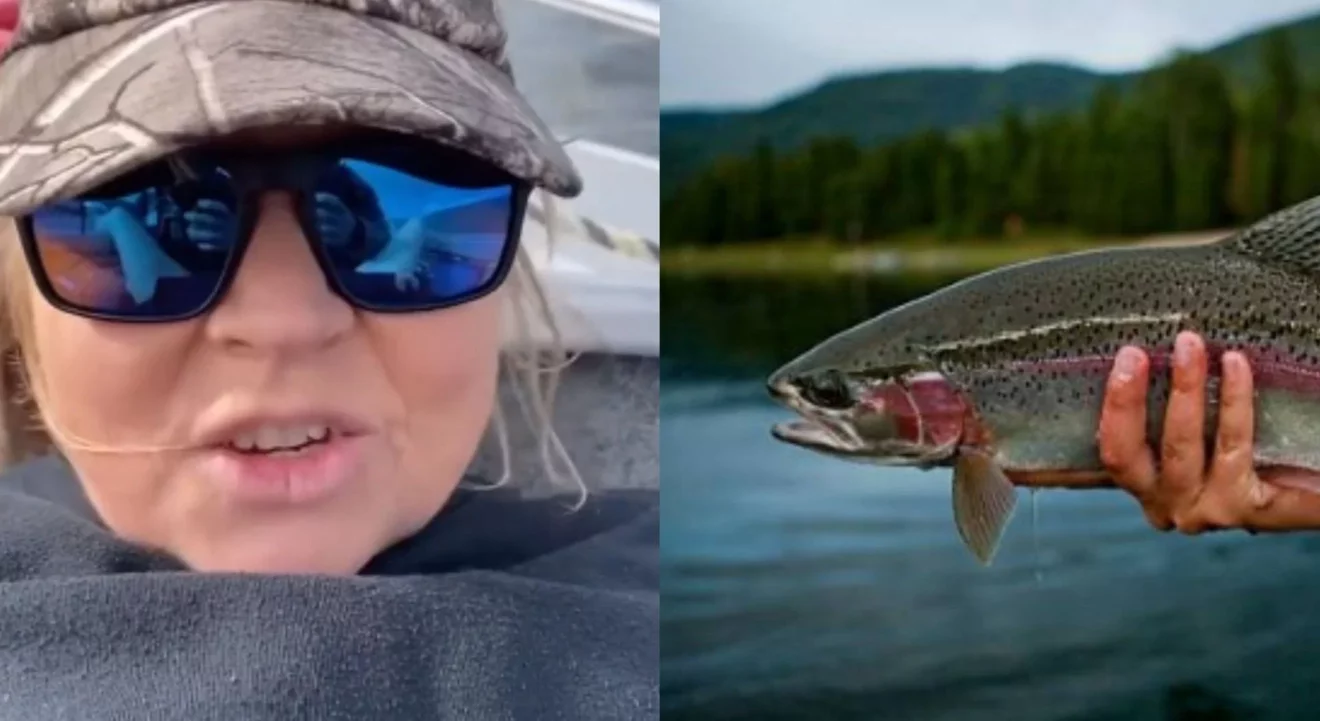 Trout lady video